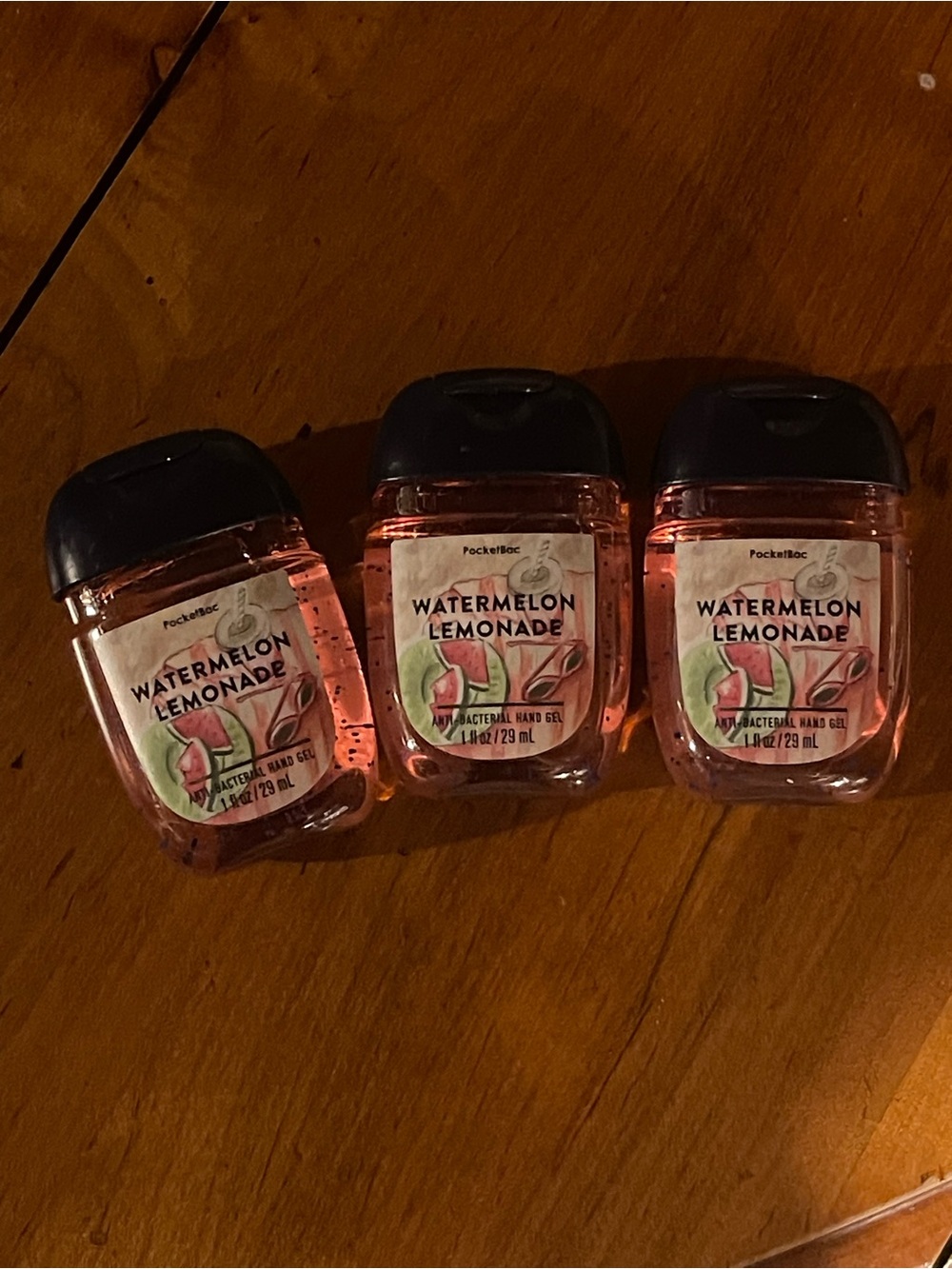 3 PACK BUNDLE BBW Bath and body Works watermelon lemonade hand sanitizer